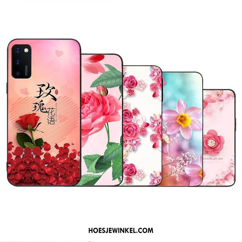 Honor View30 Pro Hoesje Rood All Inclusive Zacht, Honor View30 Pro Hoesje Anti-fall Hoes