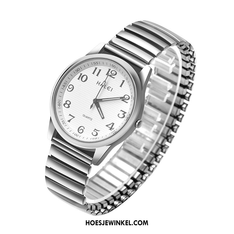 Horloges Heren Lovers Vrouwen Quartz Horloge, Horloges Ouderen Waterdicht