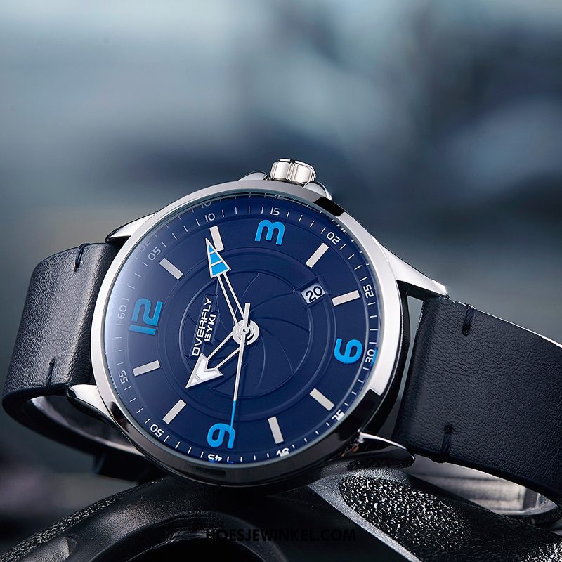 Horloges Heren Mode Horloge 2018, Horloges Nieuw Waterdicht Rot Schwarz Grau