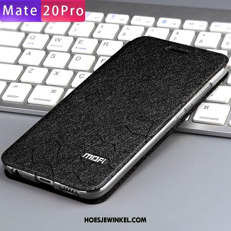 Huawei Mate 20 Pro Hoesje Trendy Merk Mobiele Telefoon Anti-fall, Huawei Mate 20 Pro Hoesje Leren Etui All Inclusive