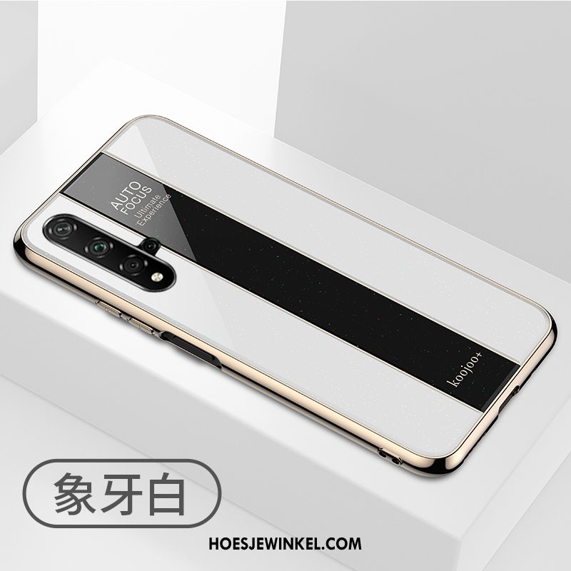 Huawei Nova 5t Hoesje Plating All Inclusive Hoes, Huawei Nova 5t Hoesje Wit Mobiele Telefoon