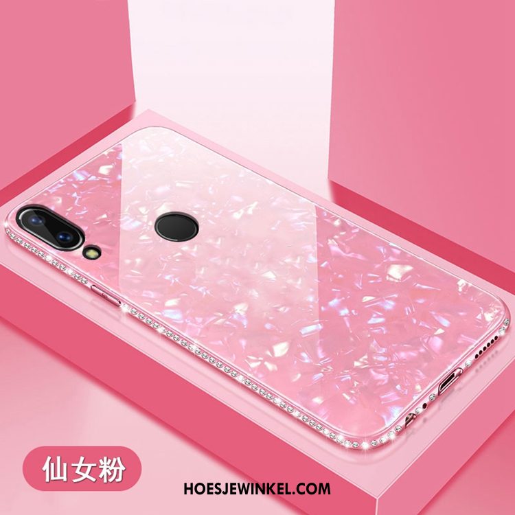 Huawei P20 Lite Hoesje Roze All Inclusive Bescherming, Huawei P20 Lite Hoesje Trend Eenvoudige