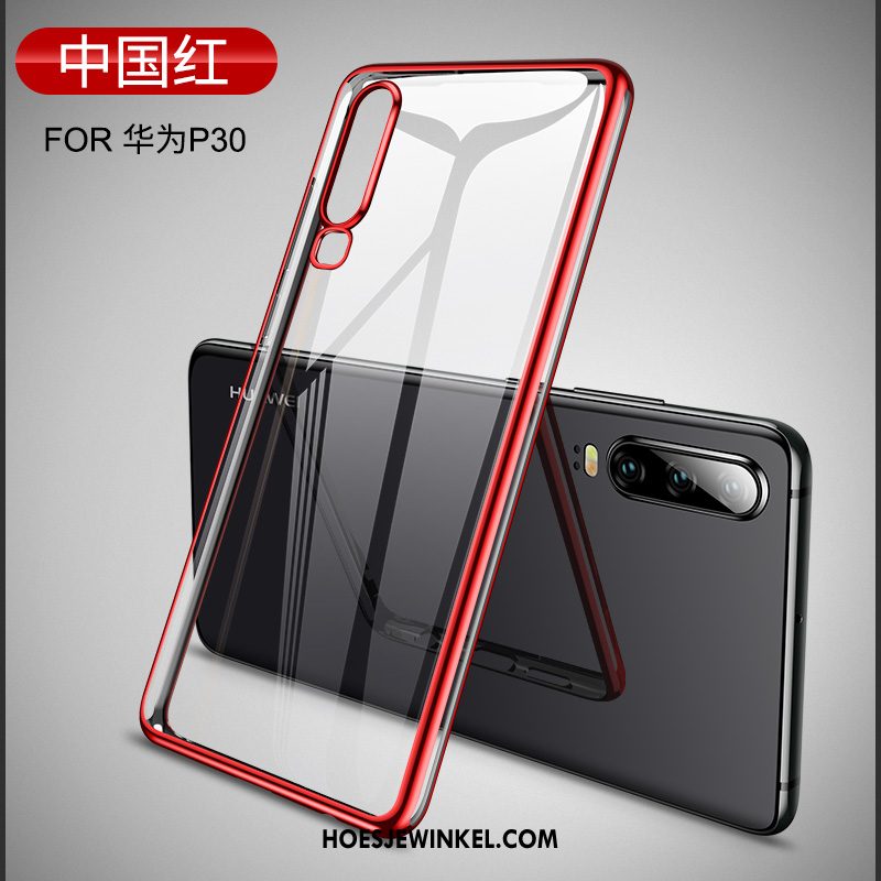 Huawei P30 Hoesje Anti-fall Dun Siliconen, Huawei P30 Hoesje High End All Inclusive
