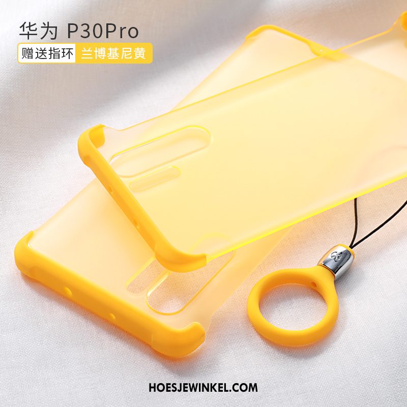 Huawei P30 Pro Hoesje Anti-fall Siliconen Lovers, Huawei P30 Pro Hoesje Mobiele Telefoon Bescherming Nackte Farbe