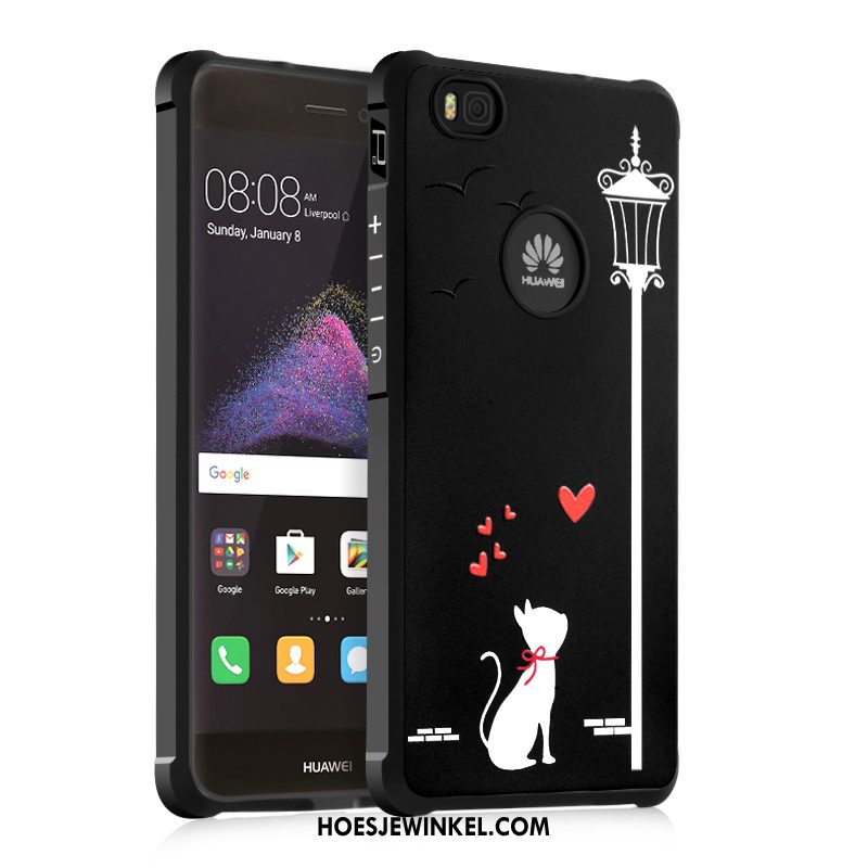 Huawei P8 Lite Hoesje Schrobben Mobiele Telefoon Reliëf, Huawei P8 Lite Hoesje Mode Geschilderd