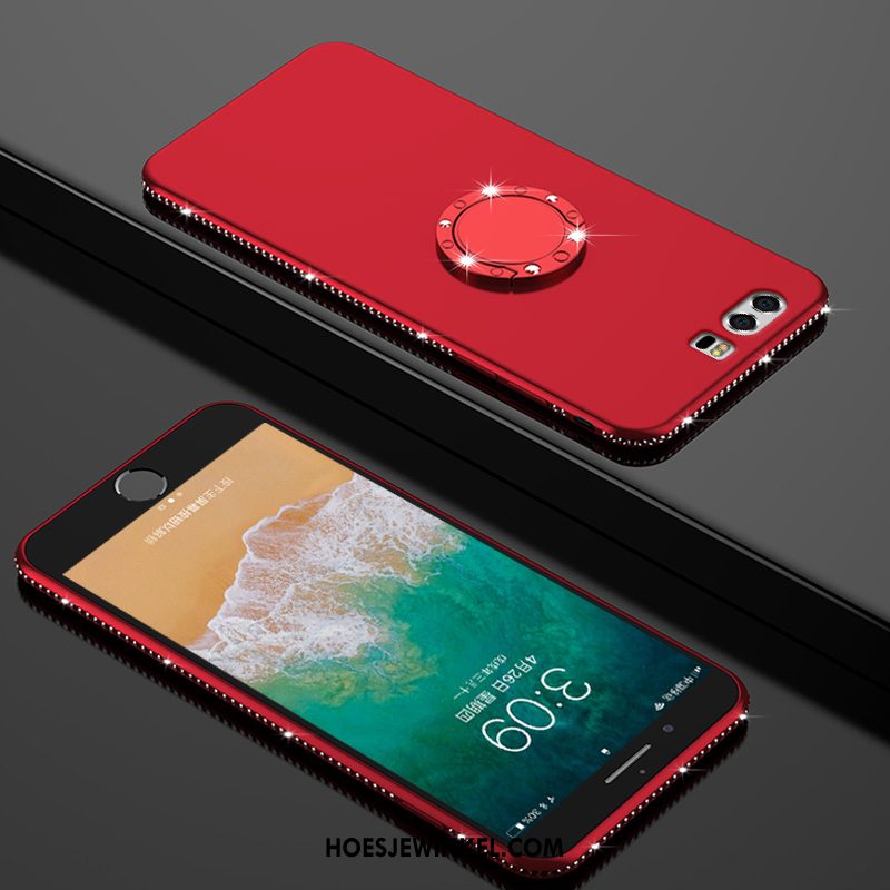 Huawei P9 Plus Hoesje Mobiele Telefoon Ring Rood, Huawei P9 Plus Hoesje All Inclusive Hoes