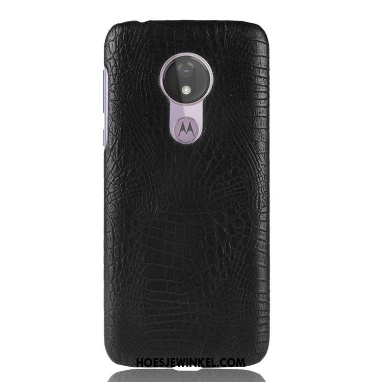 Moto G7 Power Hoesje Mobiele Telefoon Hoes Bescherming, Moto G7 Power Hoesje Hard Zwart