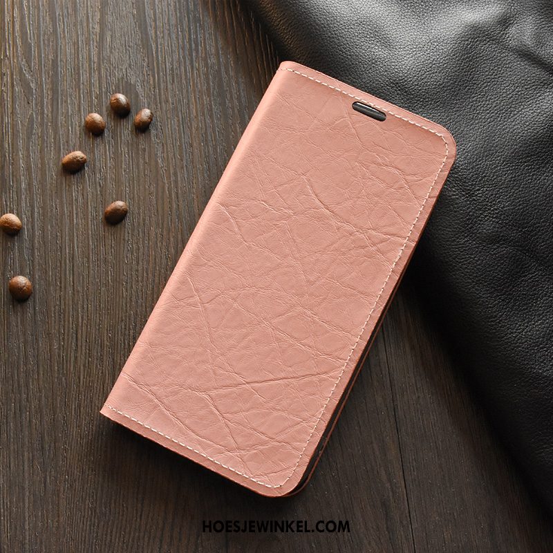 Redmi Note 6 Pro Hoesje Mobiele Telefoon Hoes Roze, Redmi Note 6 Pro Hoesje Rood Siliconen Beige