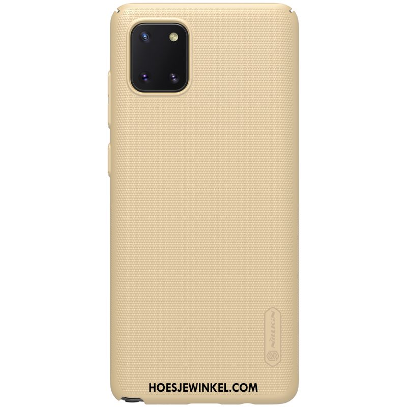 Samsung Galaxy Note 10 Lite Hoesje Goud Anti-fall Schrobben, Samsung Galaxy Note 10 Lite Hoesje Bescherming Hard