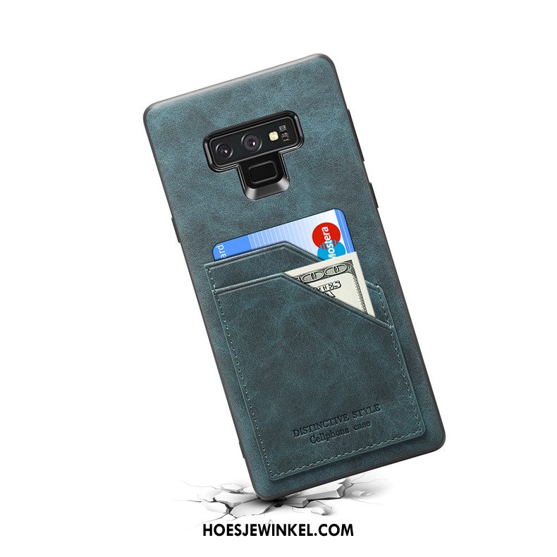Samsung Galaxy Note 9 Hoesje Dun Bescherming Blauw, Samsung Galaxy Note 9 Hoesje Hoes Hemming