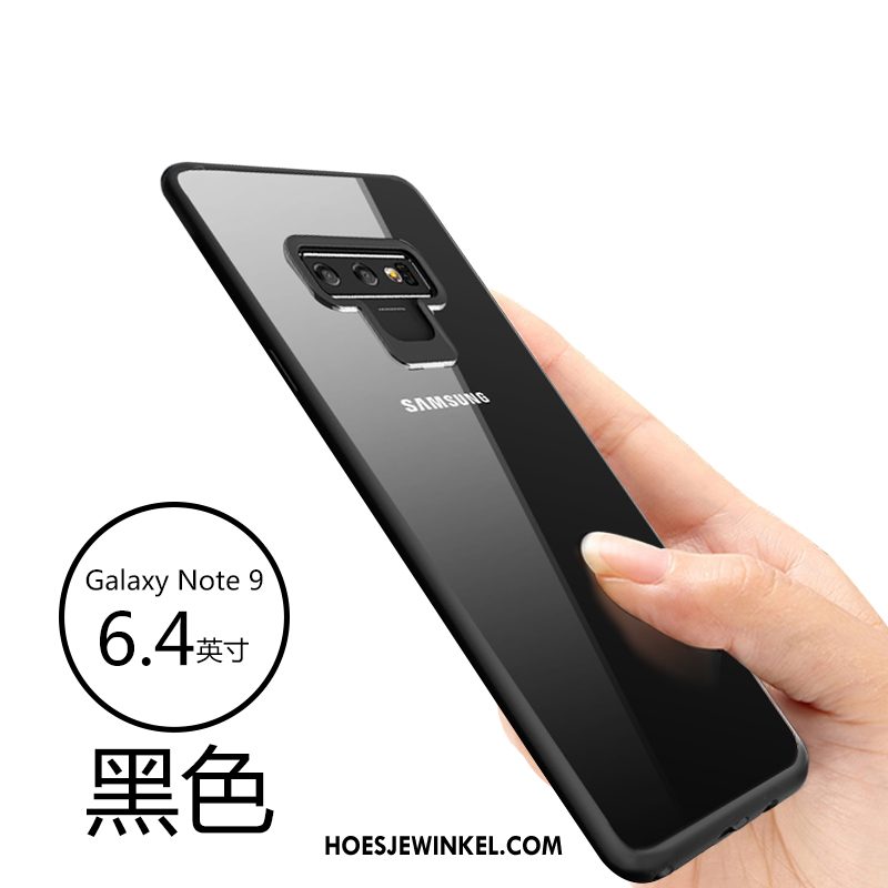 Samsung Galaxy Note 9 Hoesje Hoes Doorzichtig All Inclusive, Samsung Galaxy Note 9 Hoesje Anti-fall Zwart