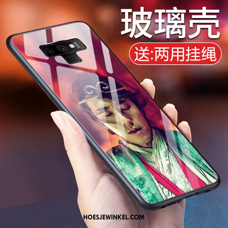 Samsung Galaxy Note 9 Hoesje Ster Grote Chinese Stijl, Samsung Galaxy Note 9 Hoesje Hoes Mobiele Telefoon
