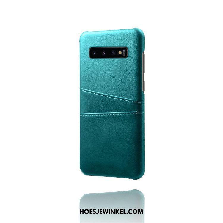 Samsung Galaxy S10 Hoesje Blauw Kaart Mobiele Telefoon, Samsung Galaxy S10 Hoesje Bescherming Hoes