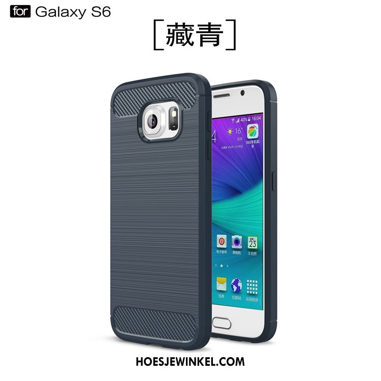 Samsung Galaxy S6 Hoesje Ster Anti-fall Hoes, Samsung Galaxy S6 Hoesje Mobiele Telefoon Siliconen
