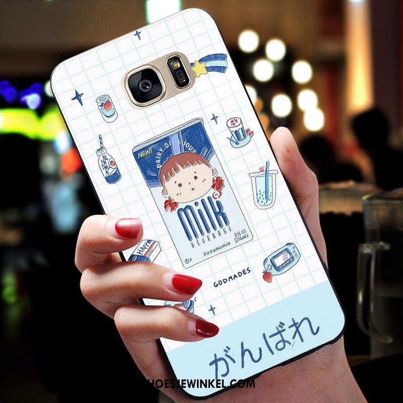 Samsung Galaxy S7 Hoesje Zacht Scheppend Siliconen, Samsung Galaxy S7 Hoesje Persoonlijk Bescherming