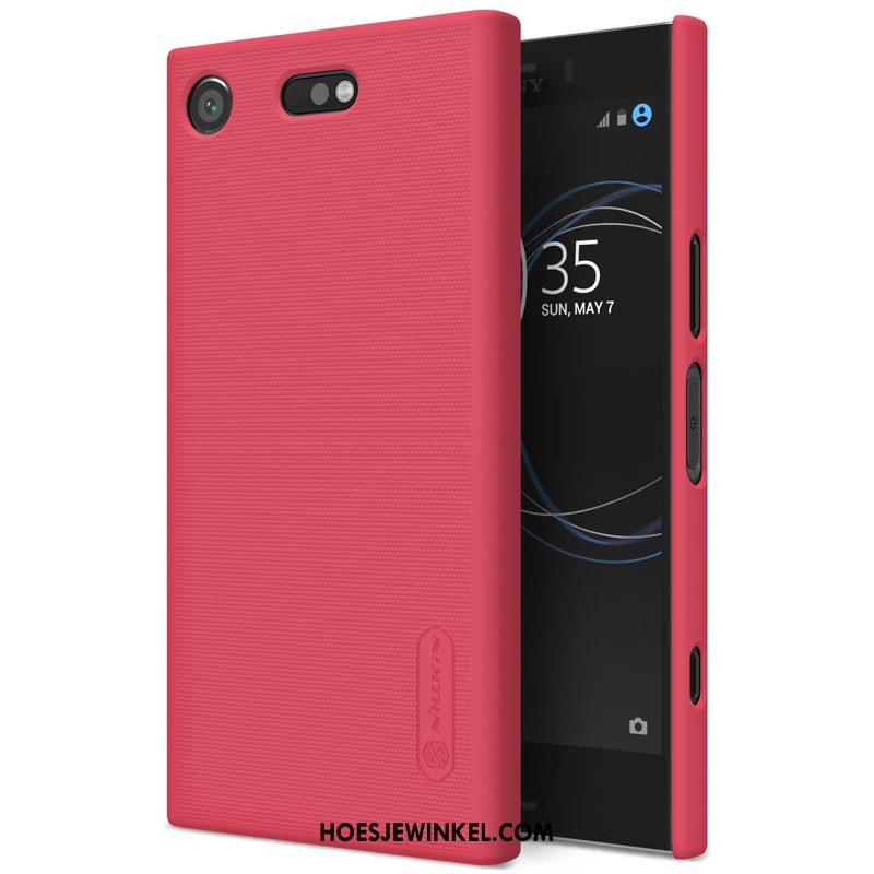 Sony Xperia Xz1 Compact Hoesje Hoes Goud Anti-fall, Sony Xperia Xz1 Compact Hoesje Rood Bescherming