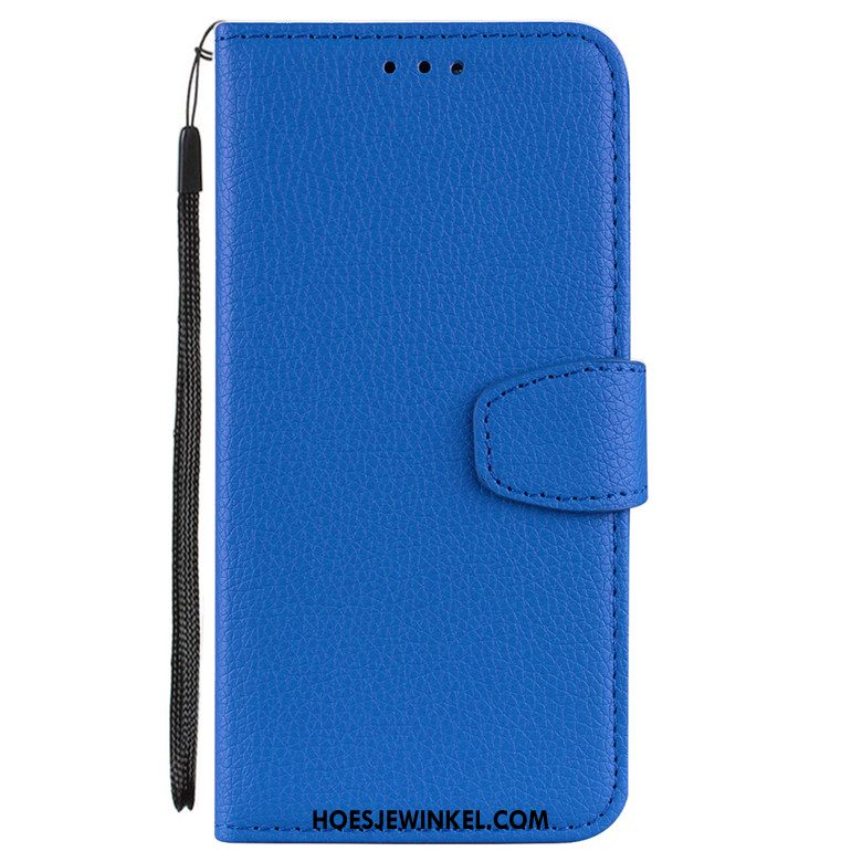 Sony Xperia Xz2 Hoesje Clamshell Blauw Mobiele Telefoon, Sony Xperia Xz2 Hoesje Anti-fall Hoes