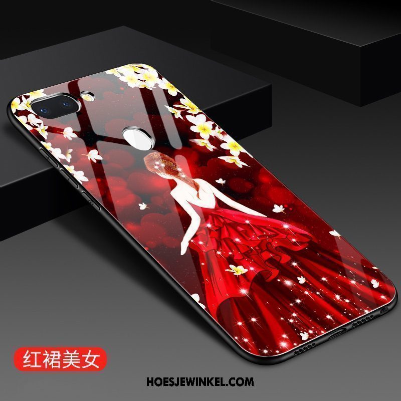 Xiaomi Mi 8 Lite Hoesje Persoonlijk Mobiele Telefoon Siliconen, Xiaomi Mi 8 Lite Hoesje Scheppend Spiegel Beige