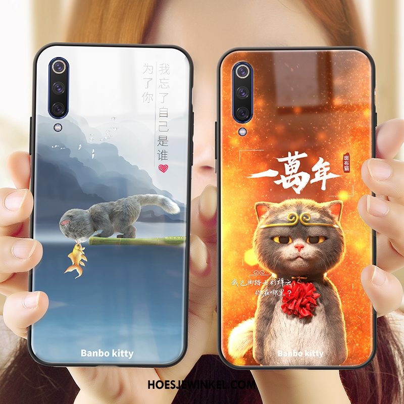 Xiaomi Mi 9 Hoesje High End Spotprent All Inclusive, Xiaomi Mi 9 Hoesje Mini Mode Beige