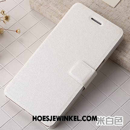 Xiaomi Redmi Note 5 Hoesje Folio Rood Anti-fall, Xiaomi Redmi Note 5 Hoesje Mobiele Telefoon Hoes Beige