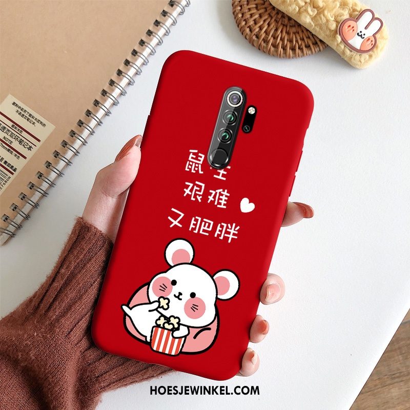 Xiaomi Redmi Note 8 Pro Hoesje Mobiele Telefoon Schrobben Lovers, Xiaomi Redmi Note 8 Pro Hoesje Nieuw Hoes Beige