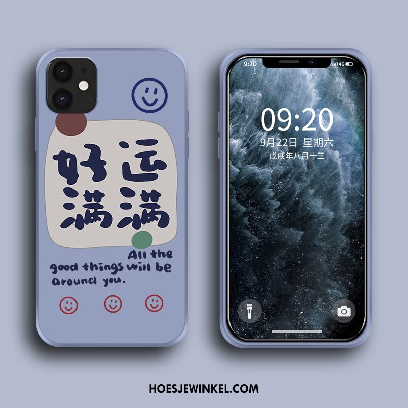 iPhone 12 Mini Hoesje Blauw Mobiele Telefoon Bescherming, iPhone 12 Mini Hoesje Lovers Hoes