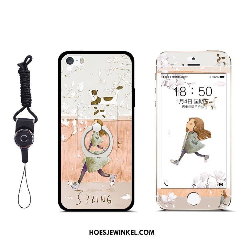iPhone 5 / 5s Hoesje All Inclusive Hoes Trend, iPhone 5 / 5s Hoesje Grijs Siliconen
