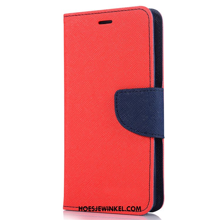 iPhone 5 / 5s Hoesje Ondersteuning Mobiele Telefoon Dun, iPhone 5 / 5s Hoesje Rood Kaart