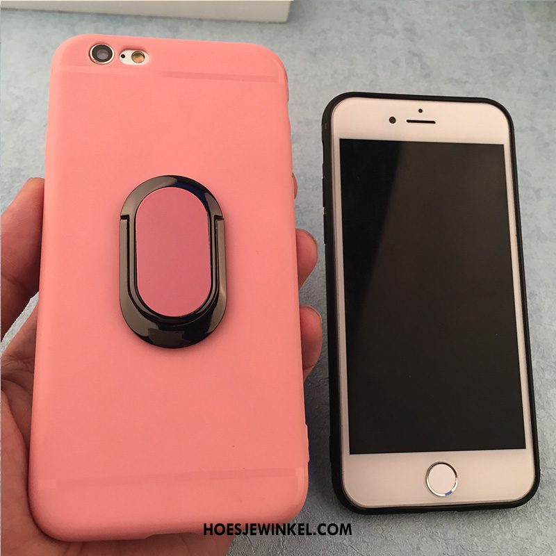 iPhone 6 / 6s Hoesje Siliconen Roze Zacht, iPhone 6 / 6s Hoesje Mobiele Telefoon All Inclusive