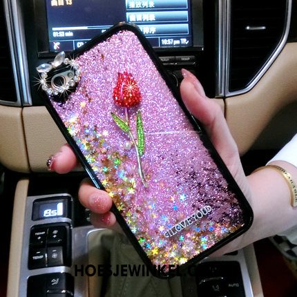 iPhone 6 / 6s Plus Hoesje Bloemen Scheppend Persoonlijk, iPhone 6 / 6s Plus Hoesje Roze Kristal