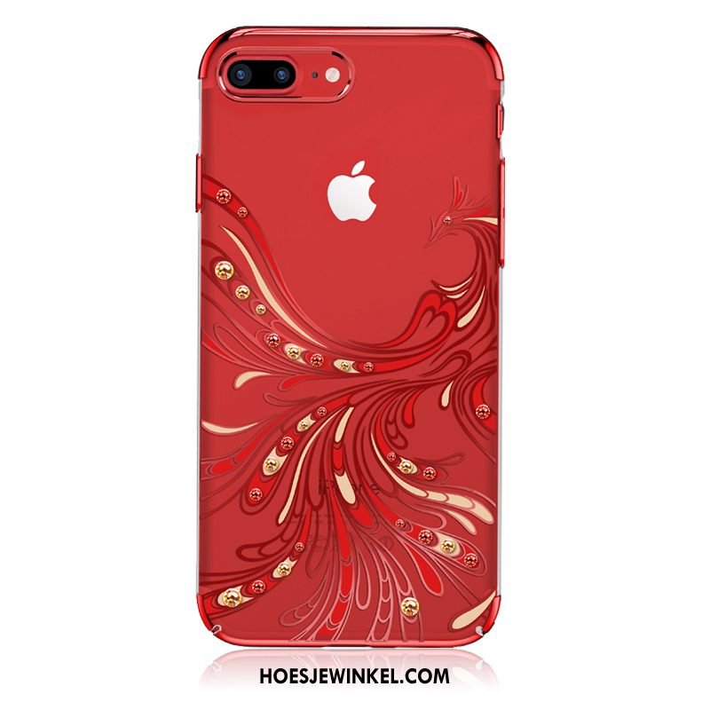 iPhone 7 Plus Hoesje Anti-fall Hoes Rood, iPhone 7 Plus Hoesje Dun All Inclusive