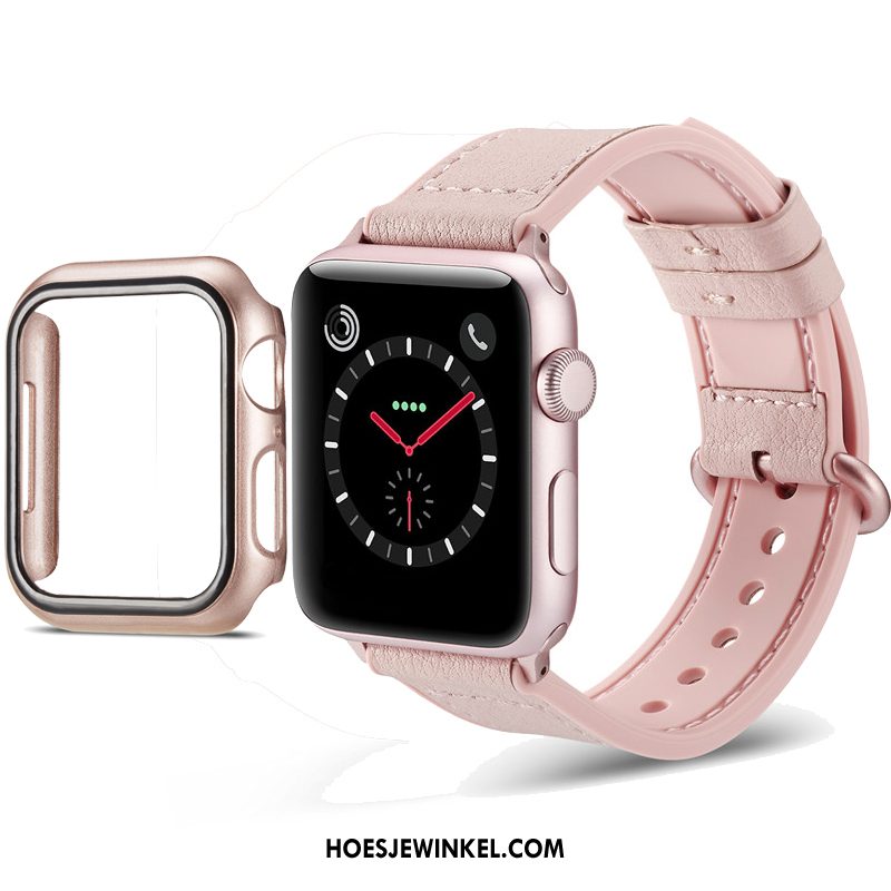 Apple Watch Series 1 Hoesje Bescherming Zwart Siliconen, Apple Watch Series 1 Hoesje Hoes Kleur