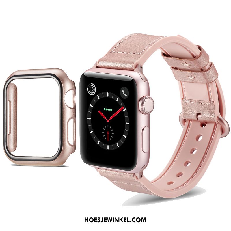Apple Watch Series 1 Hoesje Bescherming Zwart Siliconen, Apple Watch Series 1 Hoesje Hoes Kleur