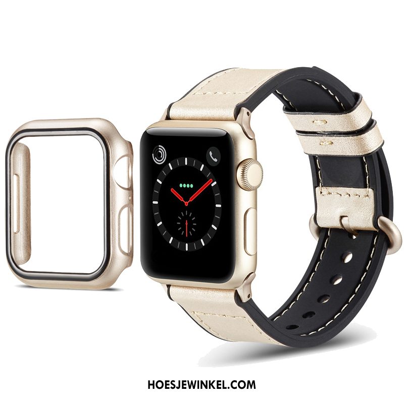 Apple Watch Series 1 Hoesje Bescherming Zwart Siliconen, Apple Watch Series 1 Hoesje Hoes Kleur