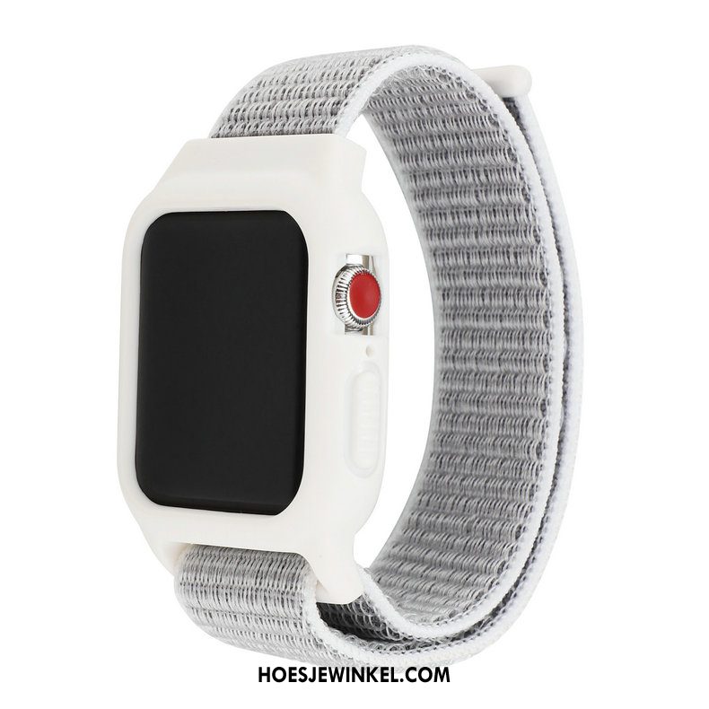 Apple Watch Series 1 Hoesje Nylon Wit Bescherming, Apple Watch Series 1 Hoesje