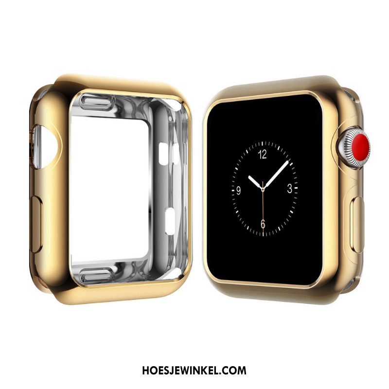 Apple Watch Series 1 Hoesje Wit Plating Hoes, Apple Watch Series 1 Hoesje Bescherming Gemeenschappelijk