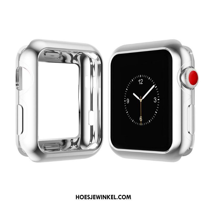 Apple Watch Series 1 Hoesje Wit Plating Hoes, Apple Watch Series 1 Hoesje Bescherming Gemeenschappelijk