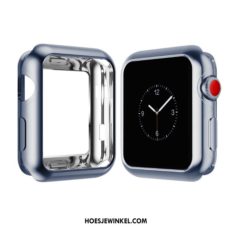 Apple Watch Series 1 Hoesje Wit Plating Hoes, Apple Watch Series 1 Hoesje Bescherming Gemeenschappelijk