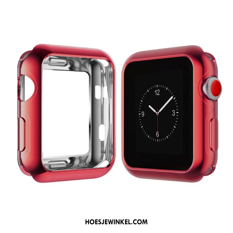 Apple Watch Series 1 Hoesje Wit Plating Hoes, Apple Watch Series 1 Hoesje Bescherming Gemeenschappelijk