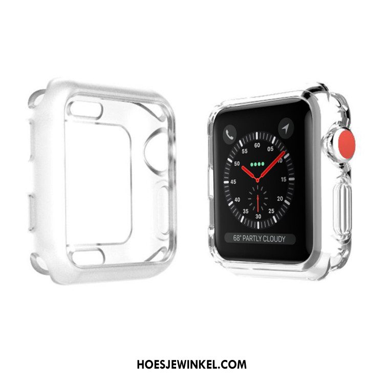 Apple Watch Series 1 Hoesje Wit Plating Hoes, Apple Watch Series 1 Hoesje Bescherming Gemeenschappelijk