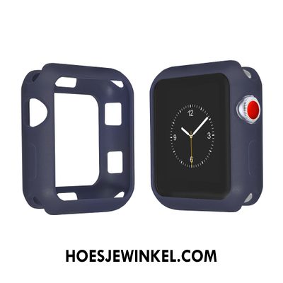 Apple Watch Series 1 Hoesje Zacht Bescherming Blauw, Apple Watch Series 1 Hoesje Hoes Siliconen