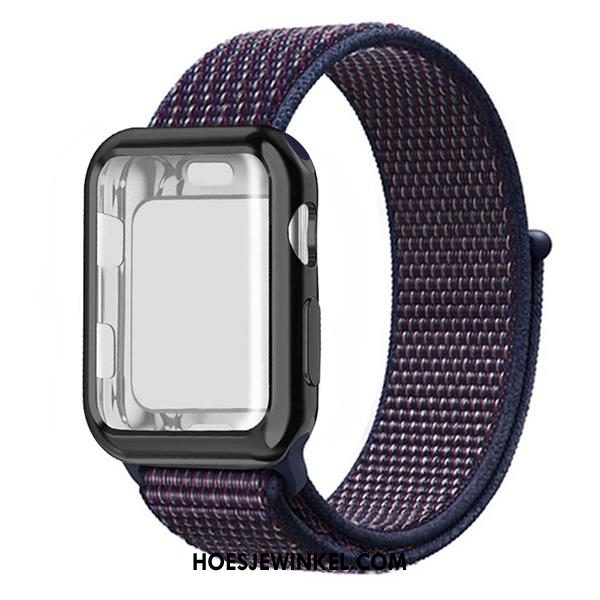 Apple Watch Series 2 Hoesje Rood Nylon, Apple Watch Series 2 Hoesje