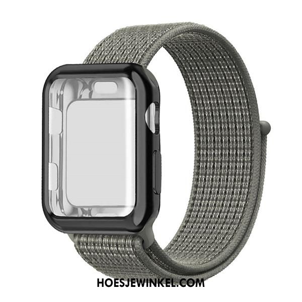 Apple Watch Series 2 Hoesje Rood Nylon, Apple Watch Series 2 Hoesje