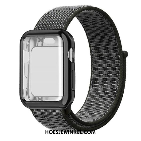 Apple Watch Series 2 Hoesje Rood Nylon, Apple Watch Series 2 Hoesje