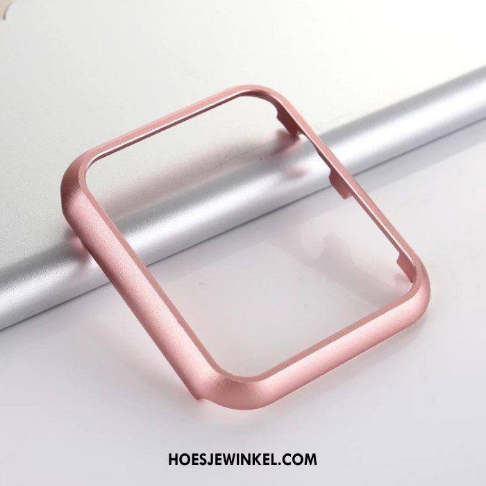 Apple Watch Series 2 Hoesje Roze Metaal Plating, Apple Watch Series 2 Hoesje Bescherming