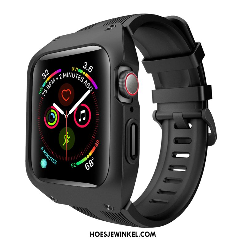 Apple Watch Series 2 Hoesje Siliconen Bescherming Sport, Apple Watch Series 2 Hoesje Anti-fall Drie Verdedigingen