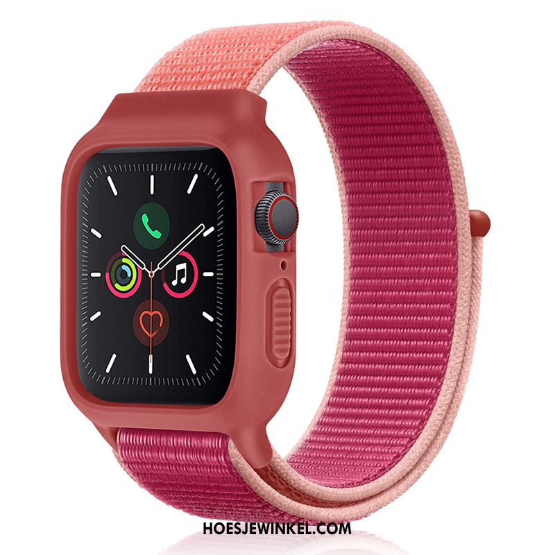 Apple Watch Series 2 Hoesje Zwart Nylon Sport, Apple Watch Series 2 Hoesje Siliconen Nieuw