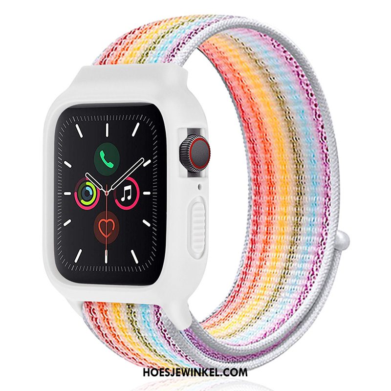 Apple Watch Series 2 Hoesje Zwart Nylon Sport, Apple Watch Series 2 Hoesje Siliconen Nieuw