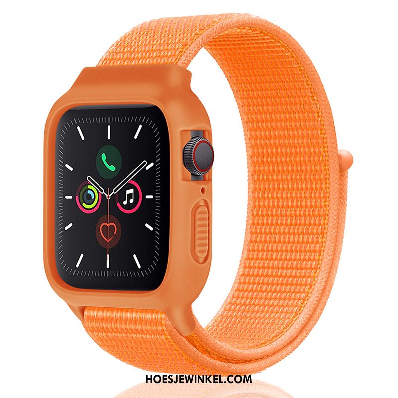 Apple Watch Series 2 Hoesje Zwart Nylon Sport, Apple Watch Series 2 Hoesje Siliconen Nieuw