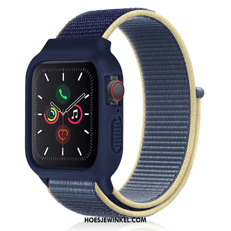 Apple Watch Series 2 Hoesje Zwart Nylon Sport, Apple Watch Series 2 Hoesje Siliconen Nieuw